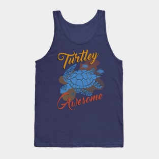 Turtley Awesome | Coral Reef Tank Top